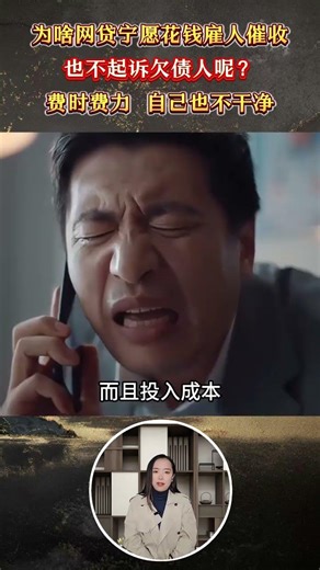 Why do online lending platforms prefer hiring debt collectors to filing lawsuits? What are they a...