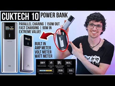 2024's Most Advanced & Best Value Power Bank! - Cuktech 10 Power Bank Review & Test