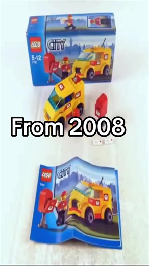 WERBUNG Set name: Mail Van LEGO® set number: 7731 Theme: City Pieces: 66 Minifigures: 1 Released in: 2008 #lego #legospeedbuild #legocity #legobuild #legoreview