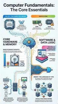 Computer Fundamentals Core Concepts | Basic Computer MCQs | Test Yourself #Shorts