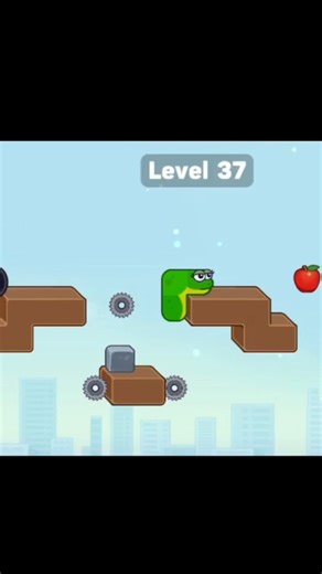 Snake puzzle game level 36