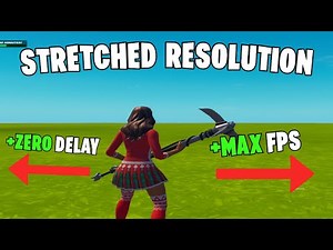 How To Get Stretched Res in Fortnite! (Display Scaling CRU)