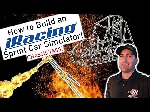 How to Build an iRacing Sprint Car Simulator: Chassis Tabs!