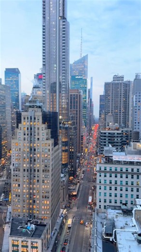 Midtown Manhattan Aerial View 2026 | Iconic NYC Skyscrapers & Busy City Streets!#shorts #travel