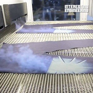 This machine makes engraving garments a breeze. 👖 Via: Iberlaser | Interesting Engineering