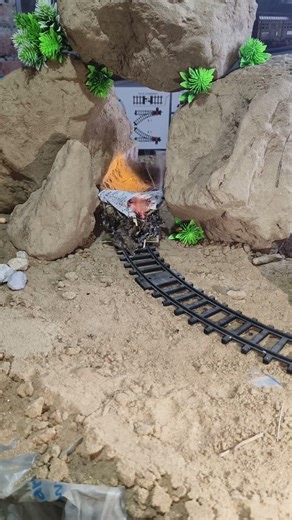 RC train is Crash testing details 🔥 l remote control train #ytshorts #rccars