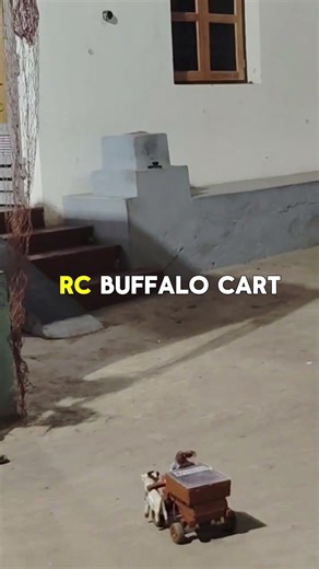 Drone Controller RC Buffalo Cart | Amazing RC Car Experiment 🤯#shorts#youtubeshorts#part13
