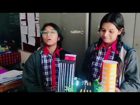 Kvs students always do intelligent work🥹🤍Project clas 11th builthon 2025#kvsafsrajokari✅