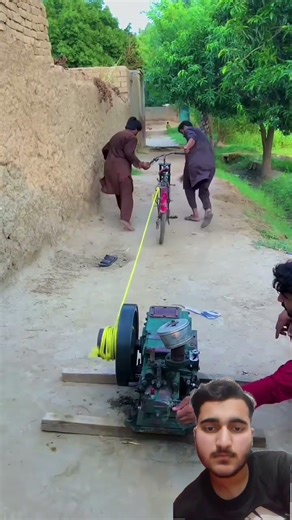 how to diesel engine start with two man powerful