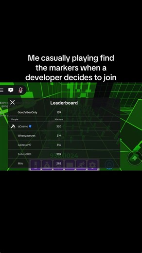 Playing Find the Markers in Roblox: Developer Joins the Fun!