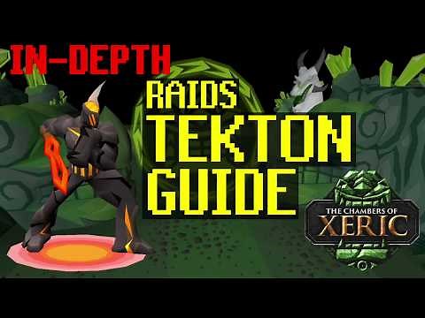 Tekton guide | Solo raids | Oldschool Runescape 2007scape OSRS
