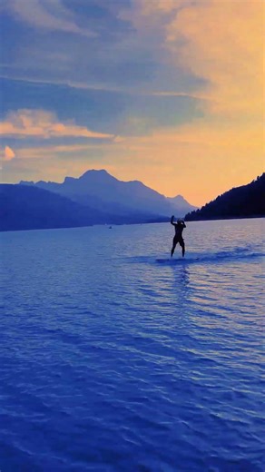 SUP Foiling flat water start