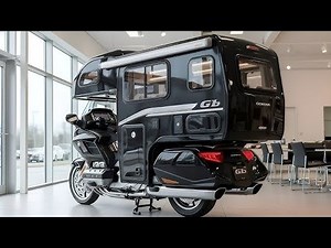 "2026 Havi Gold Wing: The Exclusive 4-Wheel Motorcycle of the Future!"