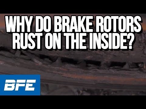 Why do brake rotors rust on the inside? | Tech Minute