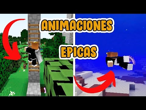 EL MEJOR MOD DE ANIMACIONES PARA MINECRAFT⚡ 1.18 l AnimationOverhaul l