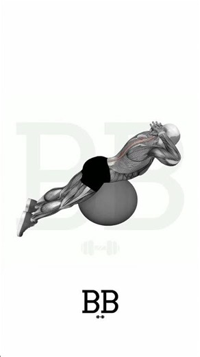 Stability Ball Back Extension (LOWER BACK): Fix Your Posture & Prevent Back Pain! 🛡️💪