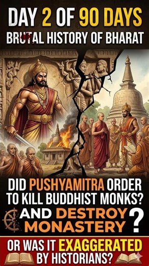 Pushyamitra Shunga: Hero or Villain of Buddhism? #history