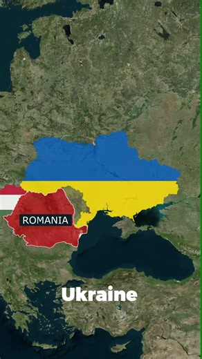 Which countries are neighbours of Romania ? 🤔 #geography #fyp #maps #politics #history