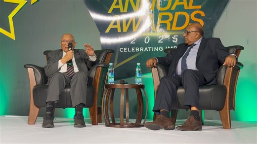 #FijiOne | Mr Hari Punja’s journey and influence in shaping Fiji’s capital market took center stage during an engaging fireside conversation with SPX Chairperson Mr. Nitin Gandhi. A truly inspiring moment celebrating decades of vision and commitment. 🏆🌟 | Fiji One