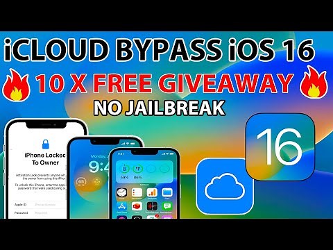 🤯😍NEW iOS 16 Untethered iCloud Bypass iOS 16/15 Unlock iCloud Activation Locked to Owner iPhone/iPad