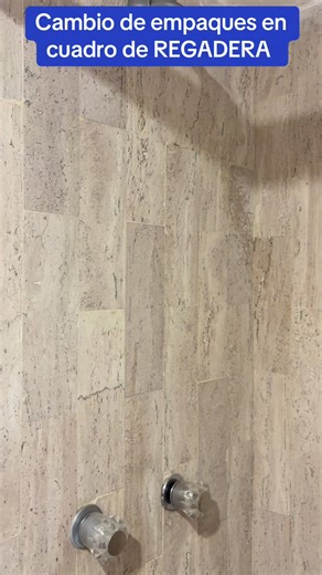 Cambio de empaques en regadera: Solución efectiva