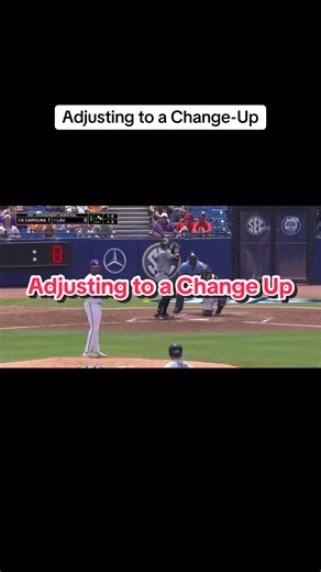 Adjusting to a Change-Up in Baseball Hitting