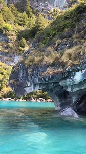 2.5K views · 76 reactions | Marble Caves In Chile #chile #beautifulview #cavesbeach 朗 | Miriam Geney | Facebook