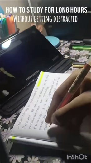 How to study for long hours without getting distracted📚|#studymotivation