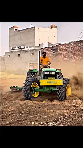 John deere 4×4 harrow testing 🤯 #automobile #tractordriving #farming #tractordrivingskills #viral