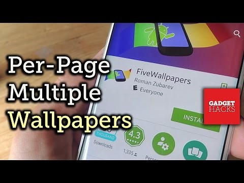 Set Different Wallpapers for Your Android Home Screen Pages [How-To]