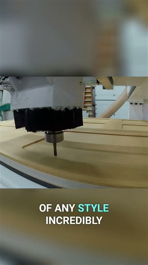 CNC MDF Doors: Front Range CNC Pioneer in Action! #shorts