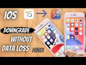 iOS 15 to iOS 14 downgrade without data loss | How to downgrade ios 15 to ios 14