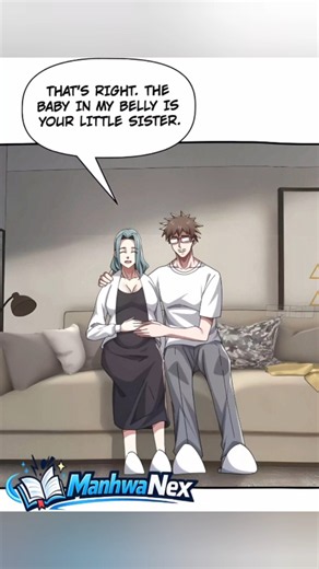 🤰 MC's Mother Got Pregnant! 😱❤️ #Manhwa
