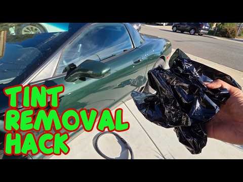The Easiest Way to Remove Window Tint (No Glue Mess!)