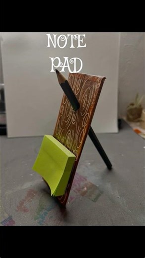 🗒️Handmade note pad ideas | #artshorti #messagi #aparnartspace🪐