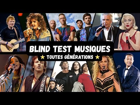 BLIND TEST MUSIQUES DE 1964 À 2024 - 70 EXTRAITS (TOUTES GÉNÉRATIONS)