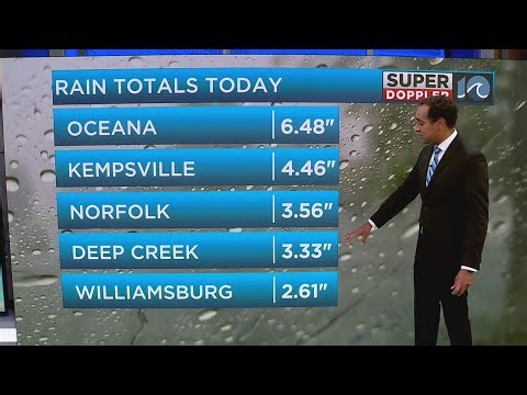 Weather Update in Norfolk and across Virginia