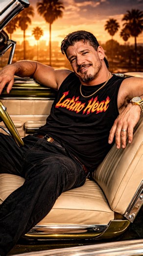 A legendary clip of Eddie Guerrero cruising in his lowrider, showing off his style, pride, and Chicano culture with pure attitude and swagger. #lowrider #lowriders #eddieguerrero | The Lowriders