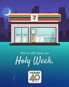 Mga Ka-Big Ben, saan man ang gaor ninyo ngayong Semana Santa mapa-Visita Iglesia man yan o bakasyon, palagi kayong may 7/11 na maaasahan sa inyong mga pangangailangan. You can visit 7/11 here at Big Ben Complex para sa inyong travel needs. Whatever you’re doing this Holy Week, you can still count on 7/11, always open 24/7! Video: 7/11-philippines #7/11 #BigBen #AllTheTime #EatPrayLoveLipa #EatPrayLoveSummer | Big Ben Complex | Facebook