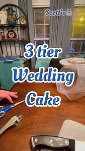 267K views · 10K reactions | 3 tier wedding cake | Scott’s Cake Love | Facebook