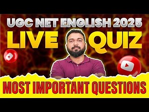 UGC NET English December 2025 Most Expected Questions | 40 Marks Confirm | Vineet Pandey