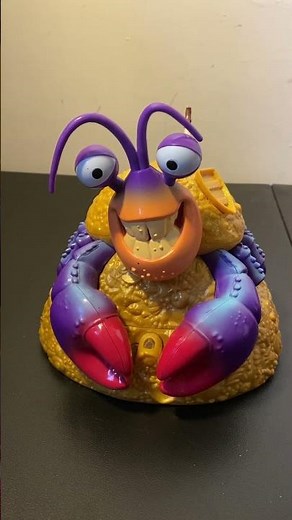 Disney Moana Tamatoa Crab Musical Jewelry Box Plays "Shiny" demo