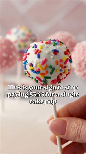 Homemade Cake Pops 💗