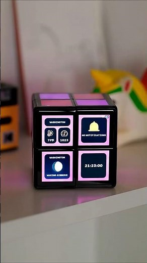 WowCube Magic Light! 🌙👾 Bye-Bye Monsters! #wowcube #shorts