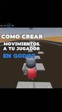 Cómo crear MOVIMIENTO del JUGADOR en Godot 4 (Fácil y Profesional)