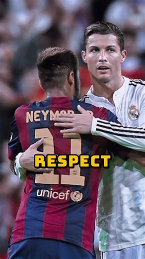 How does Ronaldo stay composed against Neymar sometimes?