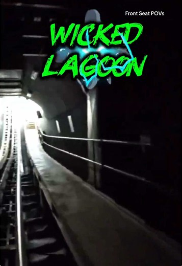 Wicked Roller Coaster POV at Lagoon: Front Seat Ride Review