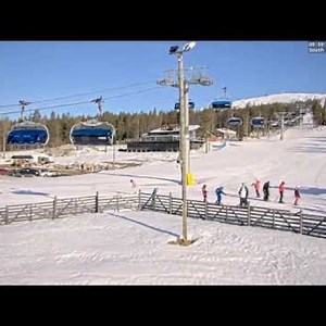 Levi Fell Ski Resort №3 in Sirkka, Finland: A Live Look at the Slopes