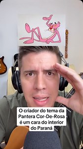 899K views · 43K reactions | Brasileiro tá em todas. O paranaense criador do tem da Pantera Cor-De-Rosa. . . #musica #cinema #curiosidades | Raul Ruffo | Facebook