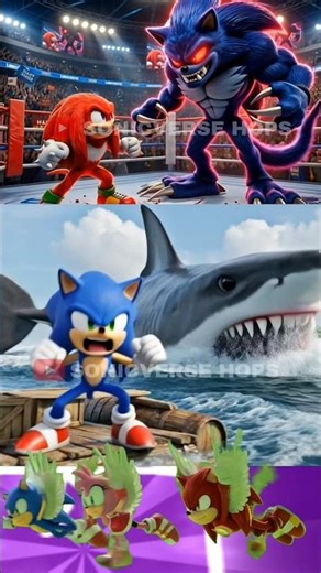 Sonic x shadow x amy rose - tiles hop #shorts